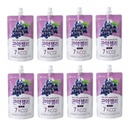 [NongHyup] Grape Konjac Jelly,韩国产品,健康与自然减肥饮食补充食品,低卡路里,QQQQQQQ,100%QQ(150g×8包) (Grape Flavor)