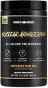使用L-Citrulline、Beta Alanine Powder和Cafeine(橙汁-30名服务员)的男女工作前工作