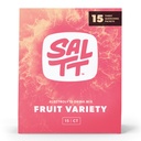 SALTT 电解片粉包,水果品种包(15包) - 镁,钾,钠,痕量矿物 - Vegan & Gluten Free - 旅行必需品 - 在美国制造