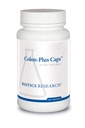 生物学研究 Colon Plus Caps Fiber Capsule, 消化性健康,溶解性,不溶性纤维,氧化性,Relieve 便秘,规律性,心脏健康,微生物平衡,Gut Flora 120 Capsules