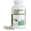 Bronson Valerian 根卡普勒斯 - Valerian Officinalis - 促进放松 - 非GMO,无豆无胶,240植物卡普勒斯