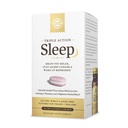 Solgar 三重动作睡眠 90 三重奏板 - 时间释放 Melatonin & L- Theanine Plus 草药混合剂 - 帮助你放松 - 非GMO, Gluten Free - 90 services