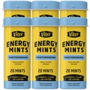 (Wintergreen, 20pcs, 6 Pack) 维特能量咖啡因40mg Cafeine, B维生素, 无糖。