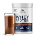 古营养草药 Whey蛋白, 巧克力牛奶, 23g蛋白, 20 services, 水解Colagen Peptides, 有机再生A2/A2 乳蛋白