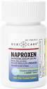 GeriCare Naproxen Sodium 片,220mg(100个计数) - NSAID 头痛、关节炎、肌肉痛、月球十字架 - 电影 - 纳普罗森,防炎和降烧剂