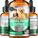 Kennel Cough Research for Dogs & Cats - Made in USA - Dog Allergy & Cat Asthma Relief - Mullen Leaf & Elderberry Blend - Dry, wet & Barky Cough Relief for Dogs & Cats - All Breeds & Suppose - 2 Fl Oz (英语:美国英语:Mullen Leaf & Elderberry Blend) - 干,湿和巴基 对狗和猫的 cough relief for Dogs & Cats - All Breeds & Spession - 2 Fl Oz (英语)