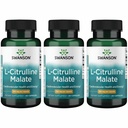 Swanson L-Citrulline Malate -- -- 氨基酸补充剂,促进能源生产和健康的血液循环 -- -- 支持总体健康的自然公式 -- -- (60卡普尔,每包750毫克)(3包)