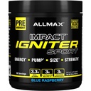 AllMAX IDNITER Sport,蓝莓-330 g - 工作前公式 - 与咖啡因,L-Citrulline,L-Arginine,Creatine & Beta Alanine - 最多50种服务