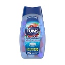 TUMS Antacid Smoothies Berry Fusion Extra Starity 750, 平滑溶解 - 140 可切片
