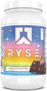 RYSE 负载蛋白粉 - 小黛比·宇宙·布朗尼 - 25g Whei 蛋白质隔离 并专注于先生纤维和MCTs - 低碳,低糖,消化友好 - 27 services / 2 lb Tub