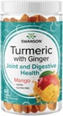 Swanson Turmery with Ginger Gummys -- -- 所有自然补充,促进消化和免疫系统健康 -- -- 帮助支持联合功能和运动能力 -- -- (芒果,60古米)