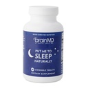 BRAINMD 自然地让我入睡 - 90块可口的餐具 - 与Melatonin, L- Theanine, Magnesium, GABA, Vitamin B6 & 5-HTP - Gluten Free - 45 服务