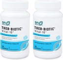 Klaire Labs SFI 健康 Virtual-10 Probiotic - Immune 和 Digestive Supports 5 illion CPU 10物种与乳酸菌,Bifidobacterium & Streptococcus,无乳酸菌(100 Capsules,2 Pack)