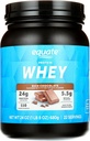 Equates Whey蛋白粉,富巧克力,每服24g蛋白,5.5g BCAAs,Whey Isolate Blend,22 services,平滑和美味,Unisex,肌肉恢复补充,1.5磅