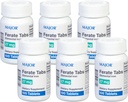 主要的27 mg Feate Tabs - Ferrous Gluconate 元素铁饮食补充 - 100个计数(6个包)