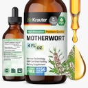 BIO KRAUTER 母体叮当 - 母体草药提取 - 妇女健康液体补充剂 - 促进冷静 - 无酒精和糖 - Vegan Drops 4 Fl.Oz.