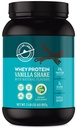 斯特拉尔实验室 Whey蛋白粉 配有 BCAA 的 & Whey Isolate QQ 认证 低FODMAP,非 GMOO, Gluten Free, Soy Free, 低卡布, Keto, 配有 Stevia QQ All Natural Lean Powerout Shakes QQQ 香草