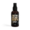 Derm Dude Biotin Beard Growth Spray for Men 与Biotin & Bamboo提取物一起设计,促进毛发生长。