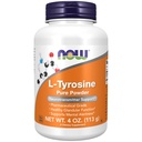 现在食品补充品,L-Tyrosine粉,Free-Form,神经递质支持*,氨基酸,4-Ounce