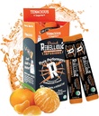 (原始内容存档于2018-07-21). Rebellous Tenacious Tangerine Organical Drink Mix – 0 Calorie Energy Drink Mix – Monk 水果与绿色茶叶提取 L-Theanine + Natural Cafeine 100% pack of 10 → Keto, Gluten-free