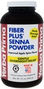 Yerba Prima Fiber Plus Senna Powder, 12 oz (Pack of 1) - 苹果辣椒火焰, 晚间温馨救济, 美国制造, 非GMO, Stevia Sweeted, 短期使用以恢复正常性