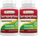 Best Naturals Serrapeptase 4000 SPU 180 Capsules (180 Counter (Pack of 2)) 互联网档案馆的存檔,存档日期2014-09-02.