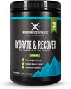 Wilderness Athlete - Hydrate & Recover QQ液态水解火药 电解火药 饮料 混合剂 - 与Bcaas一起更快的恢复 - Hydrate Powder with 1000 mg of Vitamin C - 30 service Tub (Lemon Lime)