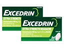 Excedrin Extrastrong - 24个卡片,包2