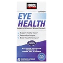FORCE FACTOR 完整的眼部健康,临床强眼维生素与Lutein & Zeaxanthin 支持视觉,眼功能,和蓝光保护,成人眼部健康补充,60卡普尔