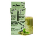 Copina Co. Matcha Beauty Vegan Collagen Booster 饮料组合:植物基 Collagen 支持平滑 饮料 Vegan Blend Variety Pack QQ Matcha Flavor 10个个人棒包每卡通