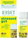 R3SET 压力Gut Prebiotic Daily Supplement for Gut Health, Heartburn, Bloating, Gas – 补充女性+男性的Probiotics – Ginger, Licorice Root, 有机蘑菇 Blend, Natural, 28 Counter (英语).