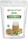 Z 天然食品 有机香草 Cream Vegan 蛋白质粉 香草 Flavored Vegan 蛋白质补充剂 All Natural, Vegan, Non-GMO, 1 lbs