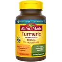 Nature Made Extra Turmeric Curcumin with Black Pepper, 1000 mg Turmeric 提取器每个服务(标准为95% Curcuminoids), 支持健康炎症反应, 60 个蔬菜卡普尔