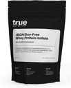 真营养 - rBGH/Soy Free Whey蛋白隔离[Molk] - 百分百草药 Whey蛋白粉配必需的氨基酸 - 无添加的荷尔蒙或抗生素(不味/不甜,1磅)