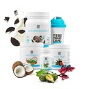是的,你可以!Detox Plus Kit(食品替代饼干和奶油,Aloe Vera Hibiscus) - 完整的食品替代粉,高能量摇摆助推器,Aloe Vera Detox 补充品,健康转型