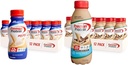 Present protein Shake MINIs Vanilla 22g Protein 120 Calories Pack of 12 & Café Latte 30g Protein 160 Calories Nutrients for Immune Health Pack of 12