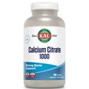 KAL Calcium Citrate 1000mg, 男女钙补充物,骨质健康,牙齿,神经,肌肉和心血管系统支持,Gluten自由与实验室验证,60种服务,180片