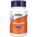 Now Foods Supplies, Astaxanthin 4 mg, 特征为 Zanthin ,支持眼部健康*, 60 Veg Softgels