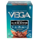 Vega Organic All-in-One Vegan Protein Powder, Chocolate - Superfood Ingredients, Vitamins for Immunity Support, Keto Friendly, Pea Protein for Women & Men, 14.7 oz (Packaging May Vary)