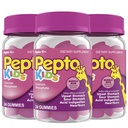Pepto Kids Gummys,《帮助回忆偶发胃、酸消化、酸胃和心脏灼伤》,共计72(3包24)