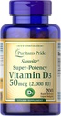维生素D3 50mcg (2,000 IU) 纯洁者支持免疫健康与健康骨骼和牙齿200软胶的荣耀
