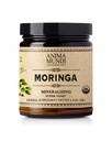 Anima Mundi Apotheary Moringa Leaf Powder - 纯有机雨林超级食品 - 能源支持补充品,自然和非GMO 绿色粉末(6oz / 170g)